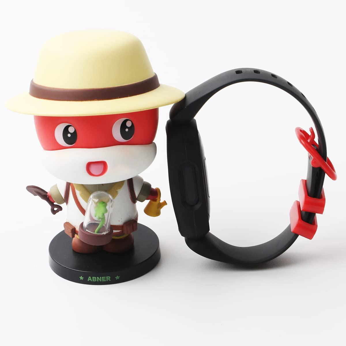 honecumi Ace 3 Bands Compatible with Fitbit Ace 3 Band Straps Skin-Friendly Colorful Ace 3 Watchband Strap Wristband Bracelet Replacement Accessories, Black Band+White Band+ Nay Blue Band Ace 3