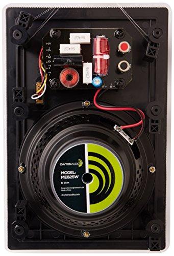 Dayton Audio Dayton Audio ME625W 6-1/2" Micro-Edge 2-Way in-Wall Speaker Pair