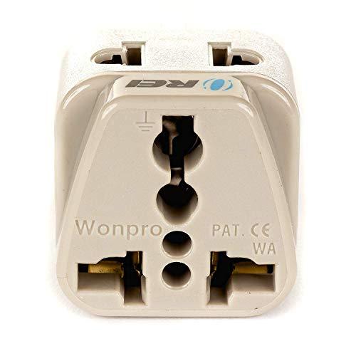 OREI OREI USA to Israel, Gaza, Palestine & More (Type H) Travel Adapter Plug - 2 in 1 - CE Certified - RoHS Compliant - 4 Pack - White Color (DB-14-4PK)