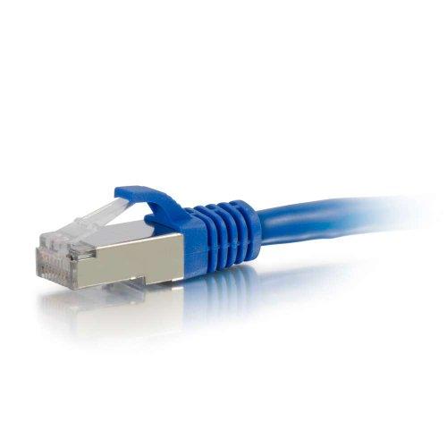 C2G C2G 00681 Cat6a Cable - Snagless Shielded Ethernet Network Patch Cable, Blue (10 Feet, 3.04 Meters)