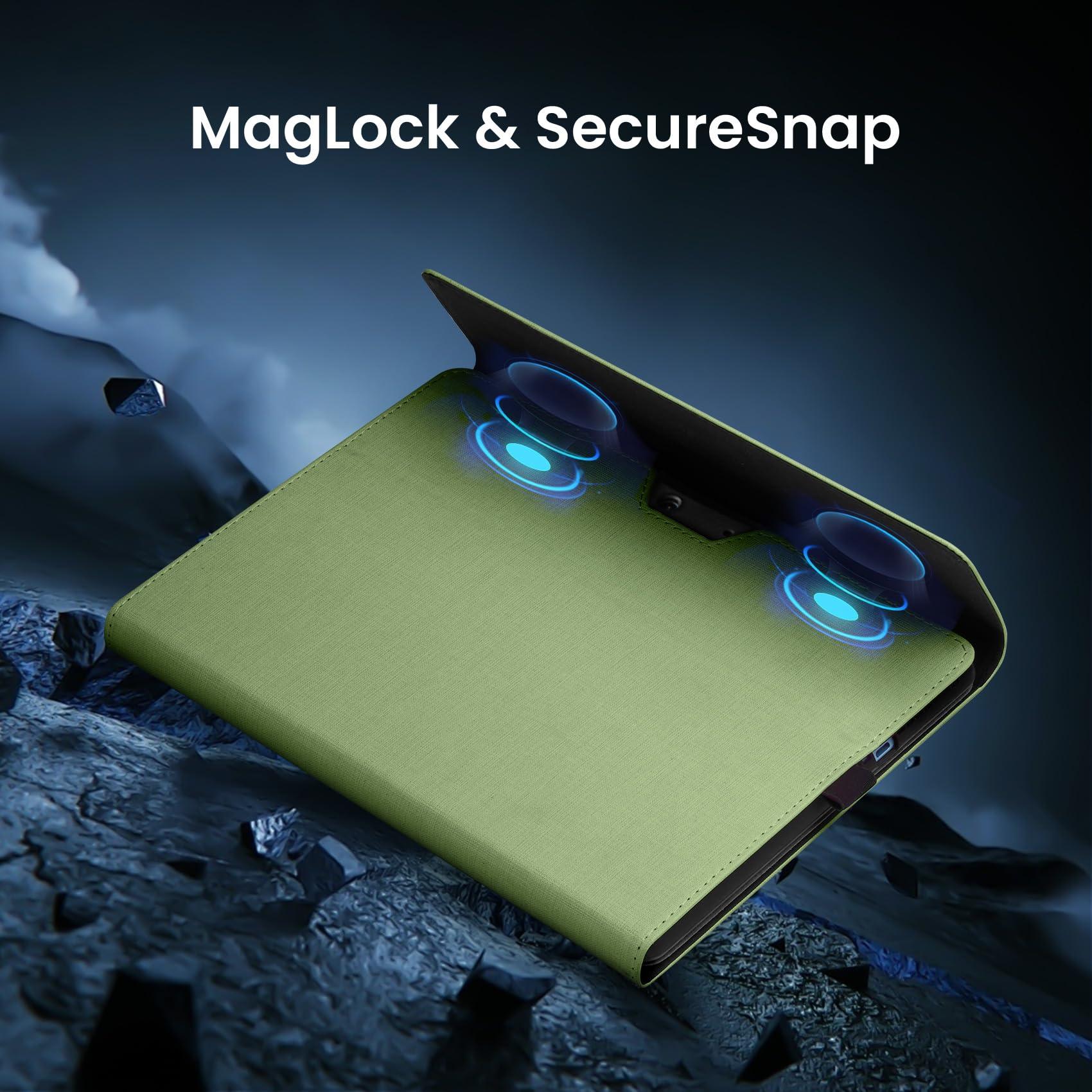 Omnpak Omnpak Microsoft Surface Pro 11/10/9 Case, Lightweight Protective, Multiple Angle, Stylus Holder, Designed for Surface 11th Edition AI 2024/Pro 9 5G 13" 2022, Compatible with Type Cover Keyboard