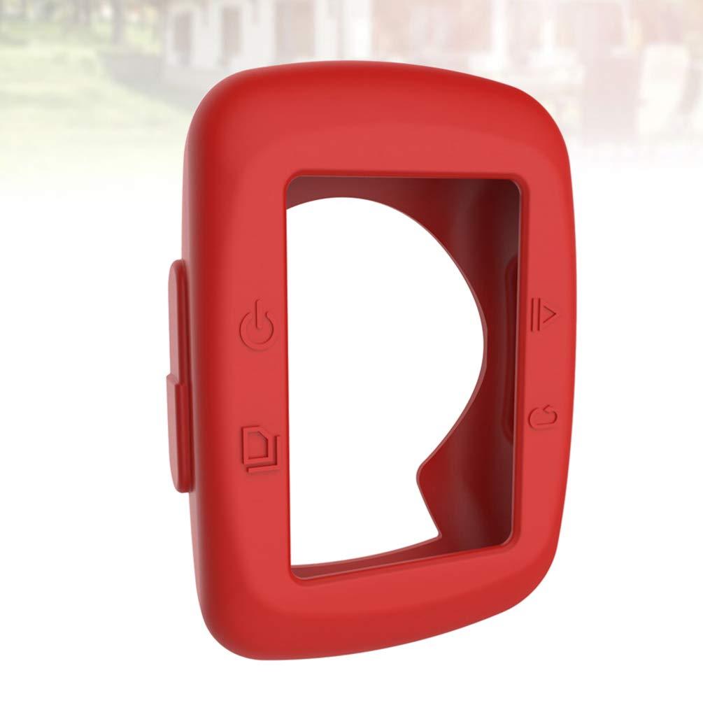 Hemobllo Edge Protective Case Compatible for Garmin Edge 200 500 Cycling Bike Computer Cases Cover Shell Protective Case Cover (Red) Edge Bike Computer Shell
