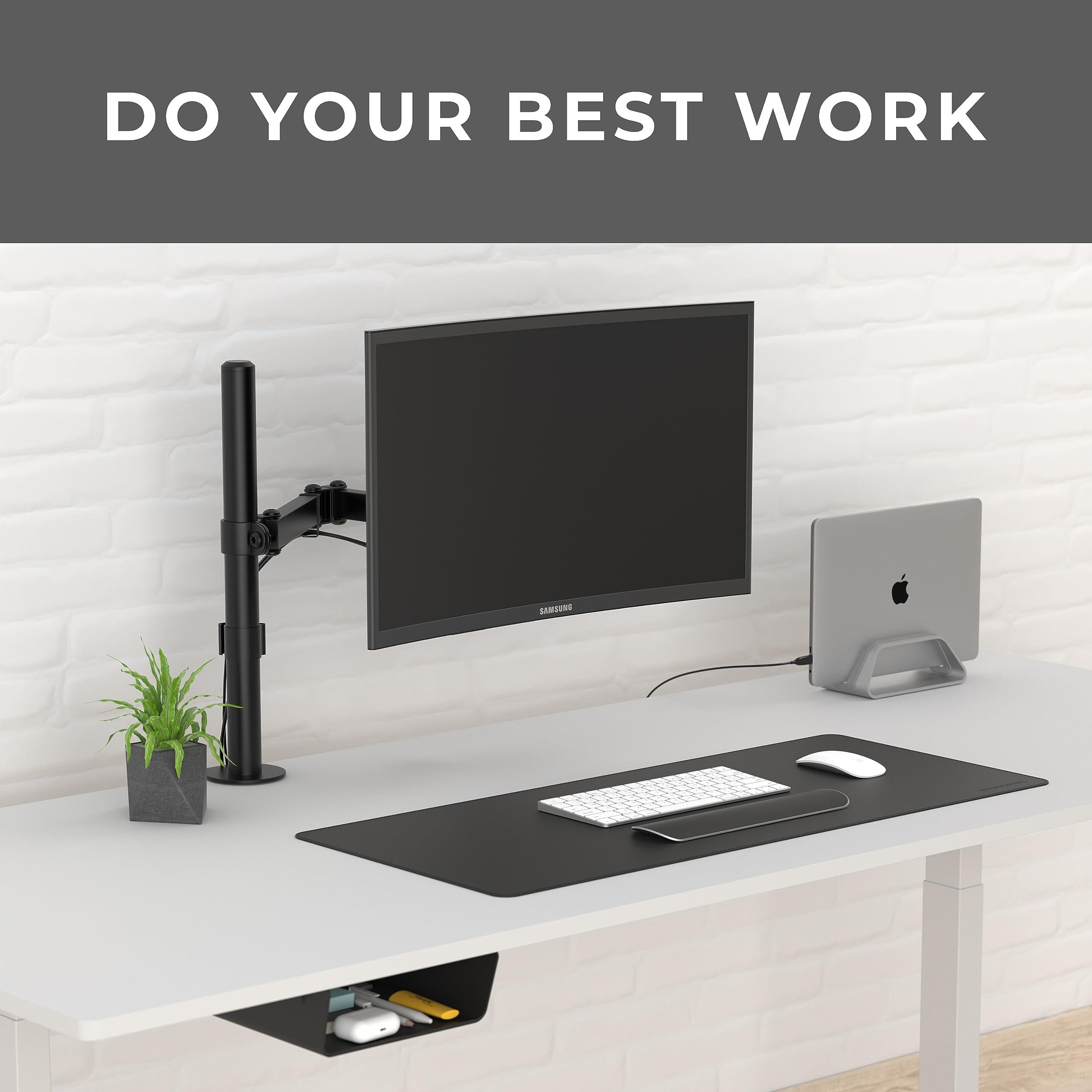 HumanCentric HumanCentric VESA Mount Adapter for Samsung Curved Monitor Mount T55 Series 27 and 32 Monitors, VESA Adapter Bracket Mounts Monitor to VESA Stand, Arm, Desk Mount with 75x75 or 100x100 mm Plate