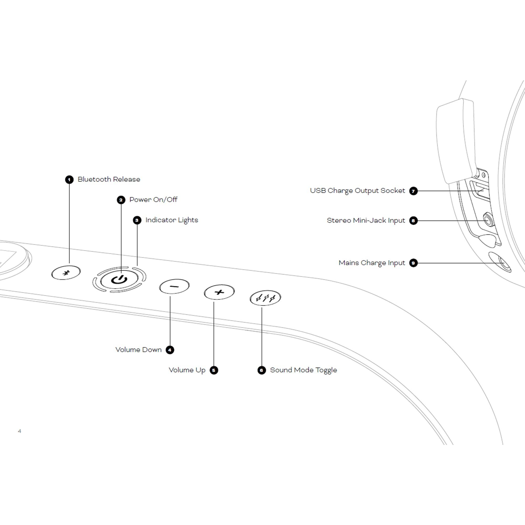 DALI DALI Katch G2 Portable Bluetooth Speaker (Chilly Blue)