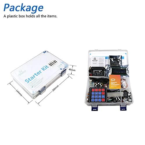 FREENOVE Freenove Ultimate Starter Kit for BBC Micro:bit (V2 Included), 316-Page Detailed Tutorial, 225 Items, 44 Projects, Blocks and Python Code