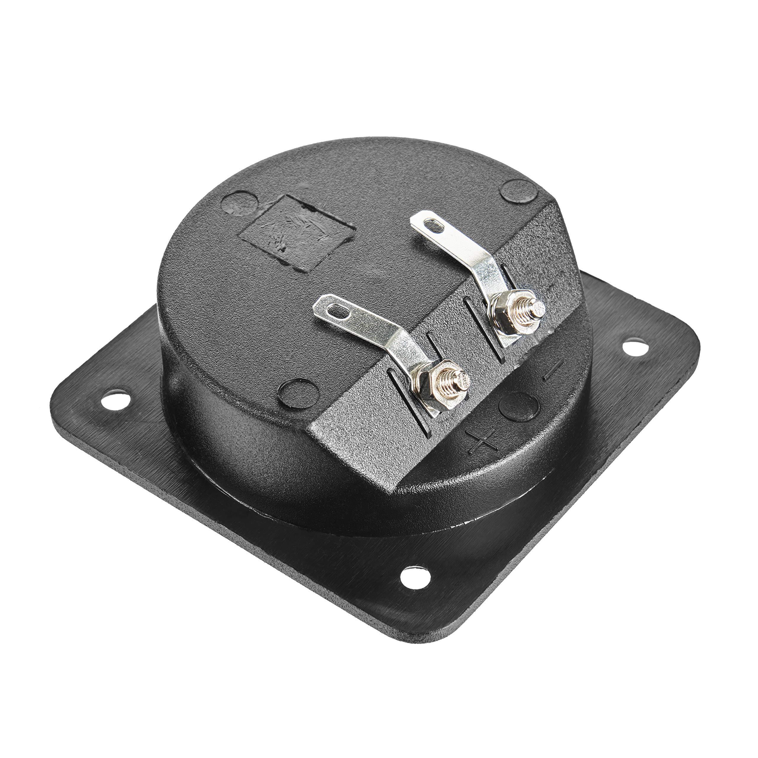 NVX NVX NBTERM2 Square Push Style Outer Design Terminal Cups with Chrome-Plated Contacts