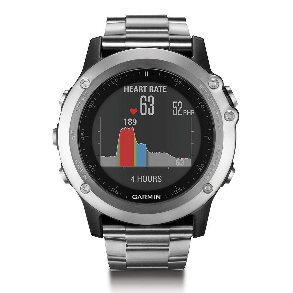 Garmin Garmin Fenix 3 HR GPS Watch with Titanium and Sport Bands