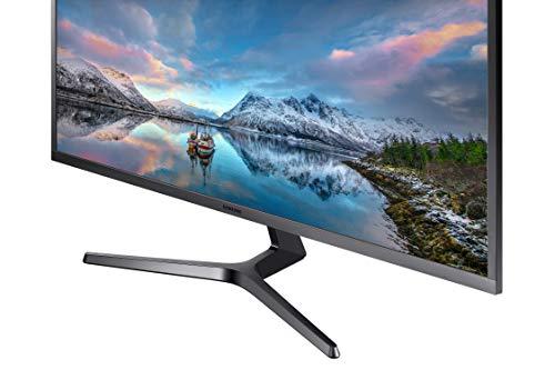 SAMSUNG SAMSUNG 34-Inch SJ55W Ultrawide Gaming Monitor (LS34J550WQNXZA) 75Hz Refresh, WQHD Computer Monitor, 3440 x 1440p Resolution, 4ms Response, FreeSync, Split Screen, HDMI, Black