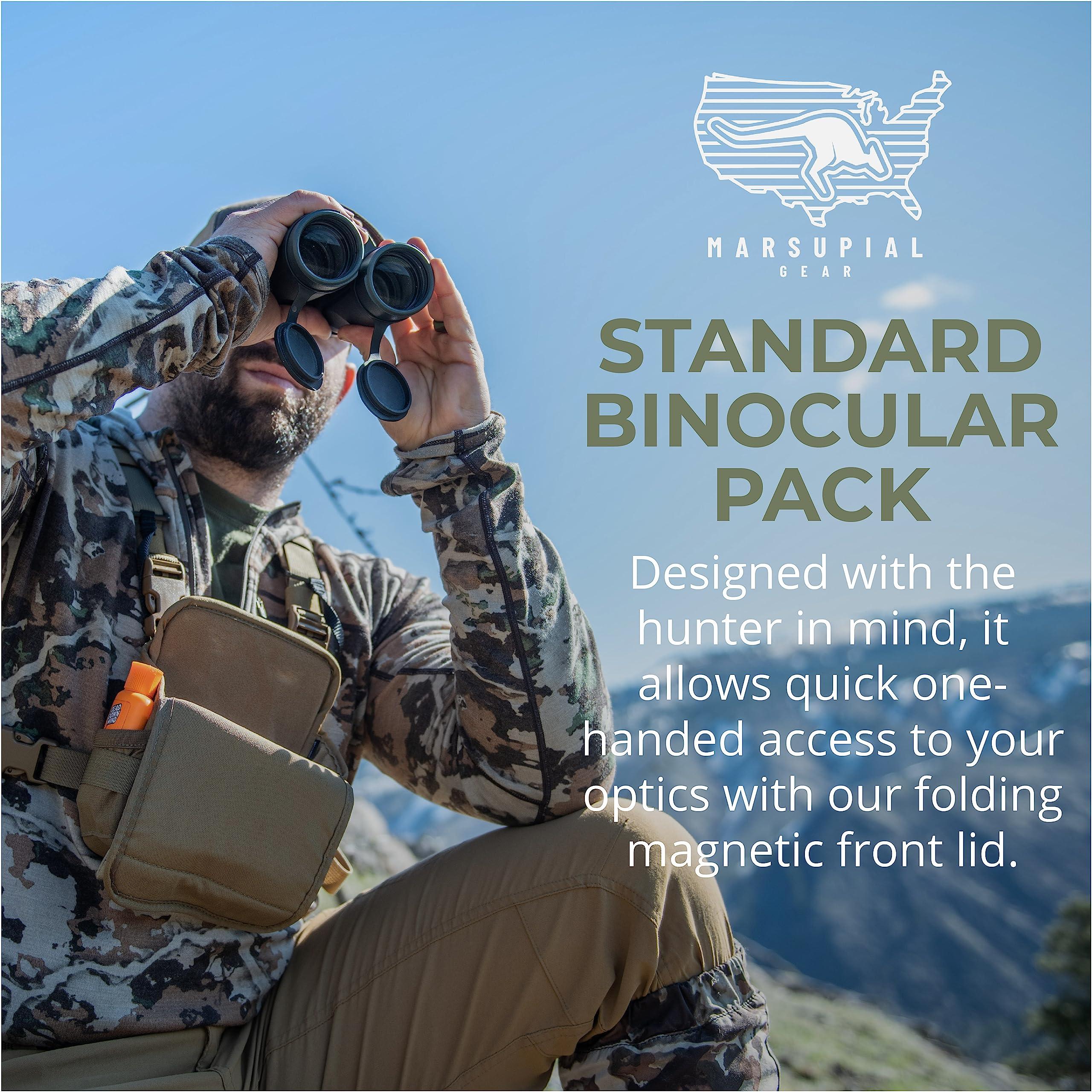 Marsupial Marsupial Gear Binocular Pack with Standard Harness, Wolf/Coyote, Small