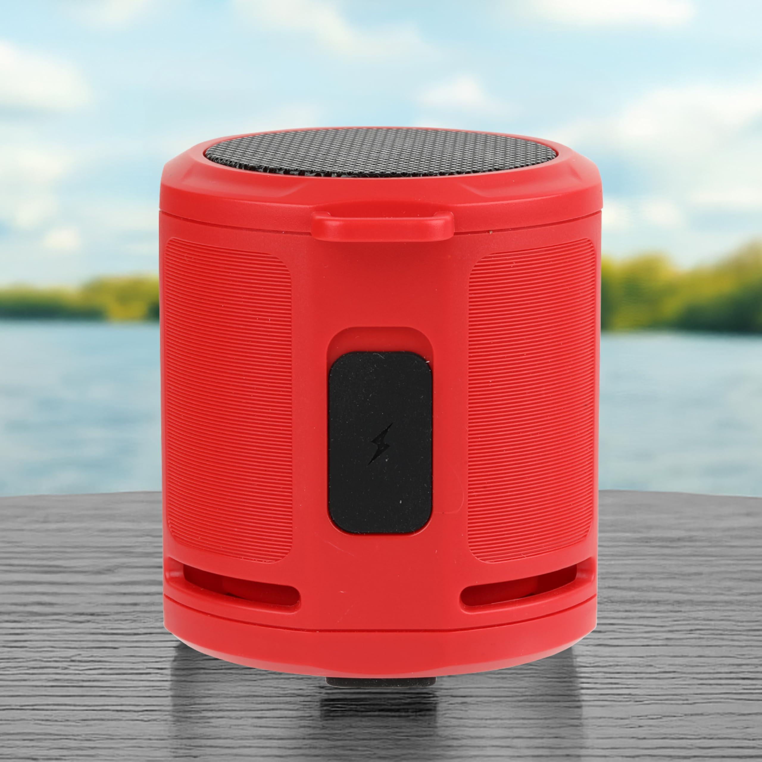 Altec Lansing Altec Lansing HydraMicro - Waterproof Bluetooth Speaker, Lightweight & Portable Speaker for Travel & Outdoor Use, Red