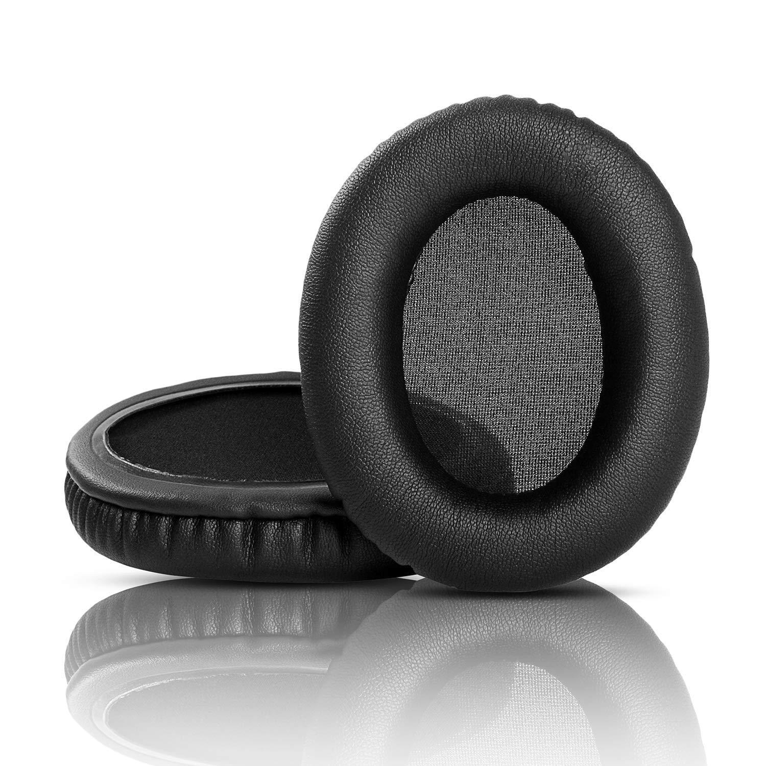 YunYiYi Replacement EarPad Cups Cushion Compatible with HyperX Cloud II Cloud Pro HyperX Cloud Alpha Headset Earmuffs Pillow (Black1)