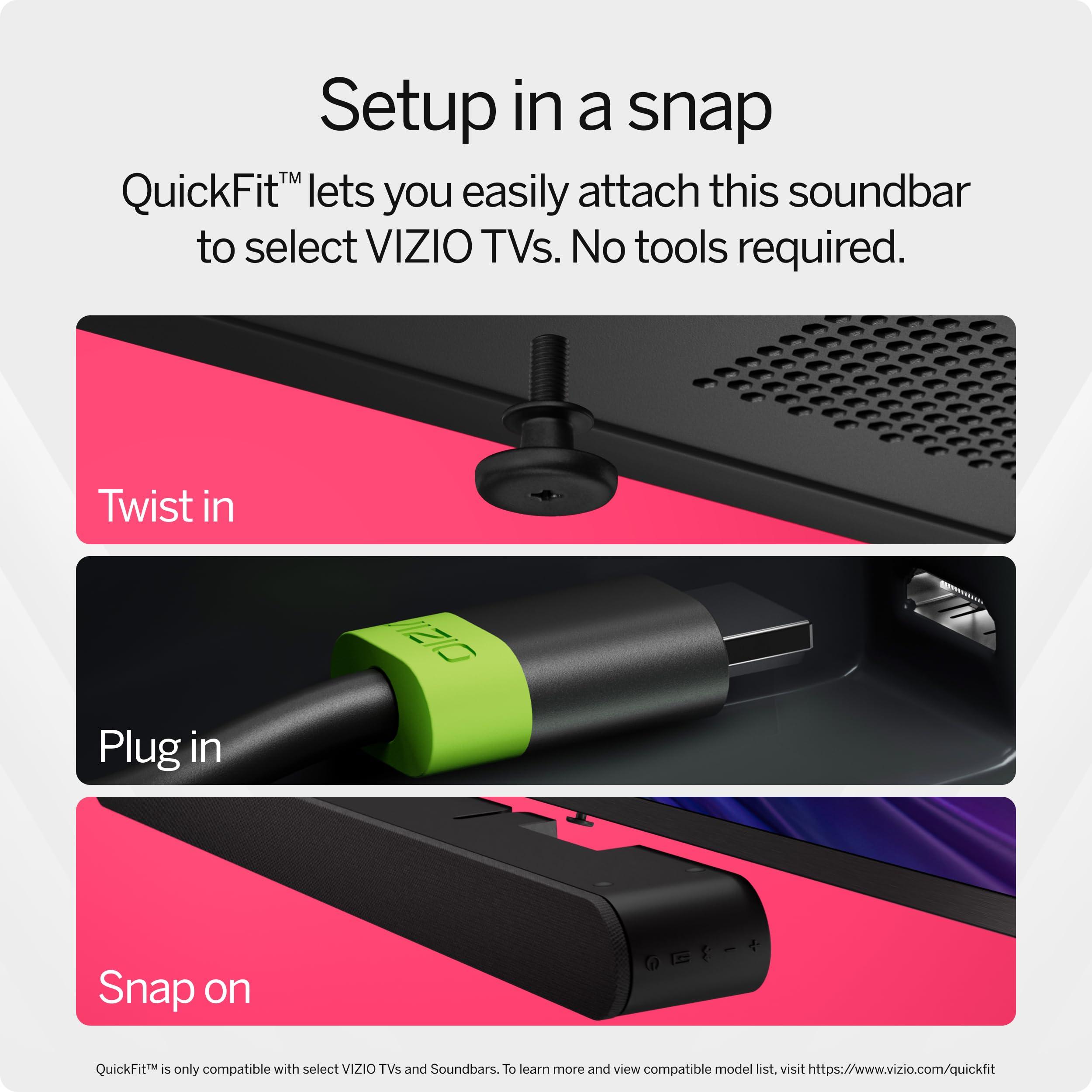 VIZIO VIZIO 2.0 Soundbar w/Dolby Atmos, DTS:X, Bluetooth Speaker SV200M-08 (New, 2024 Model)