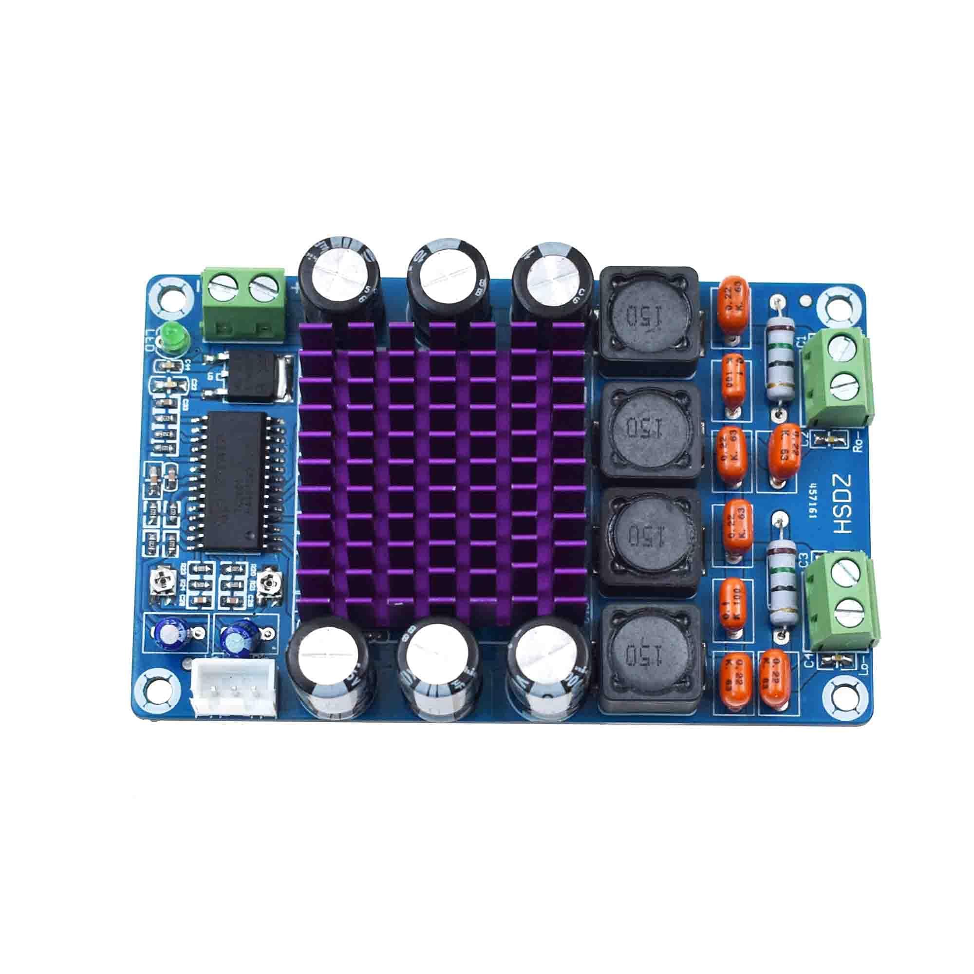 Reland Sun TK2050 2x50w Dual Track Stereo D/Tdigital Power Amplifier HiFi Board Module