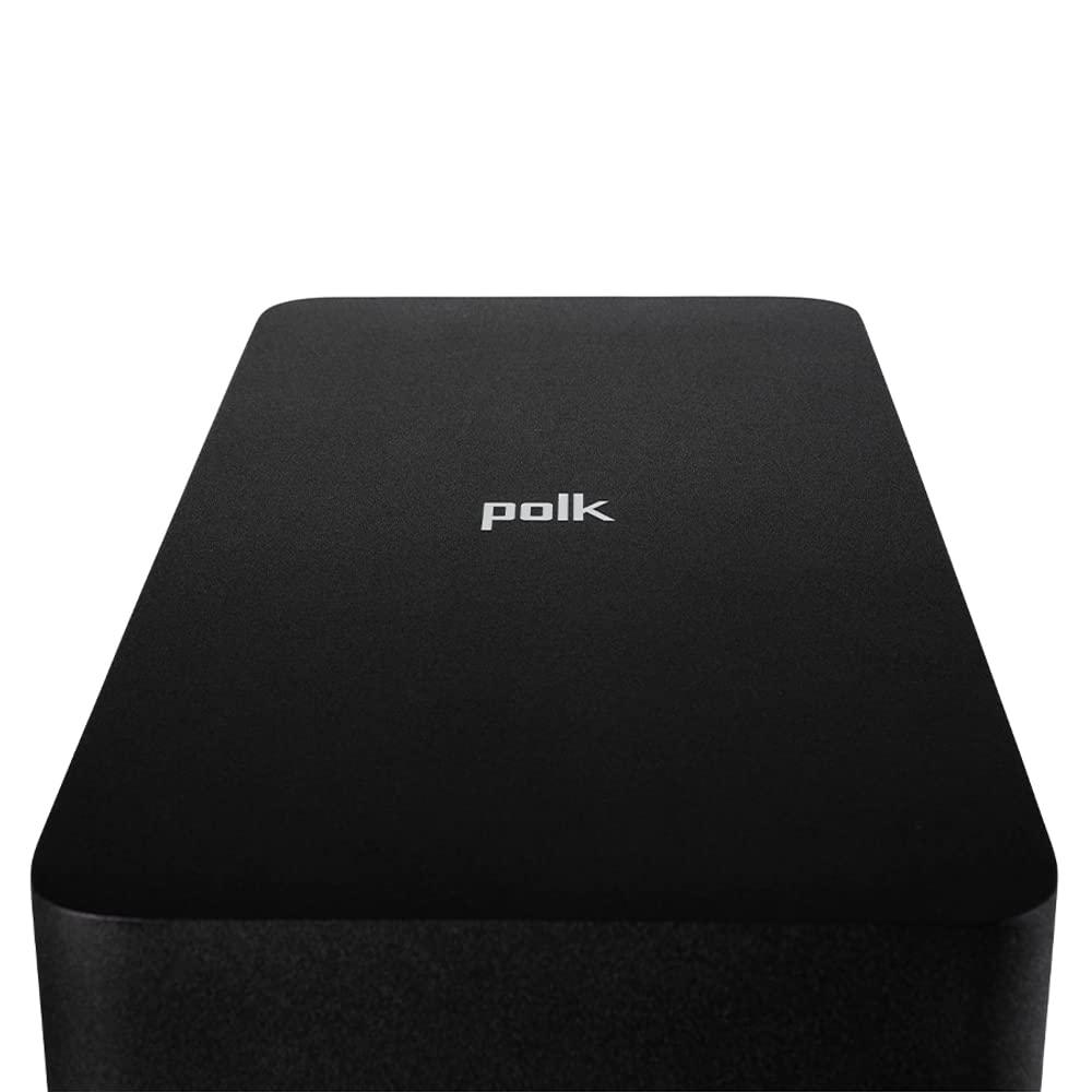 Polk Audio Polk Audio React 7\" Wireless Subwoofer - Designed to Add Deep, Impactful Bass to Polk React Soundbar, Bass Adjust EQ, Amazon Alexa Compatible