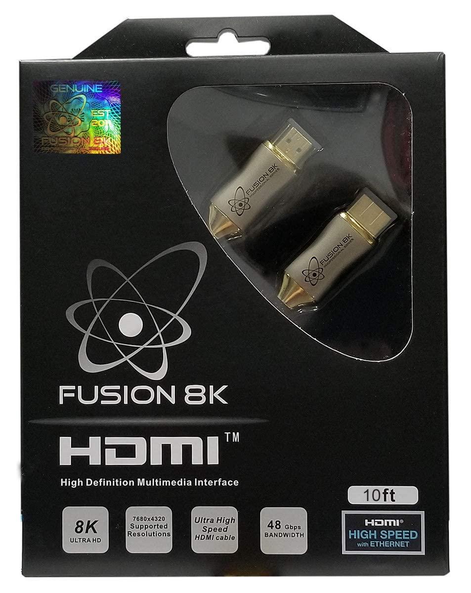 Fusion8K Fusion8K Buy 2 Black HDMI Cables & Get One White HDMI Cable
