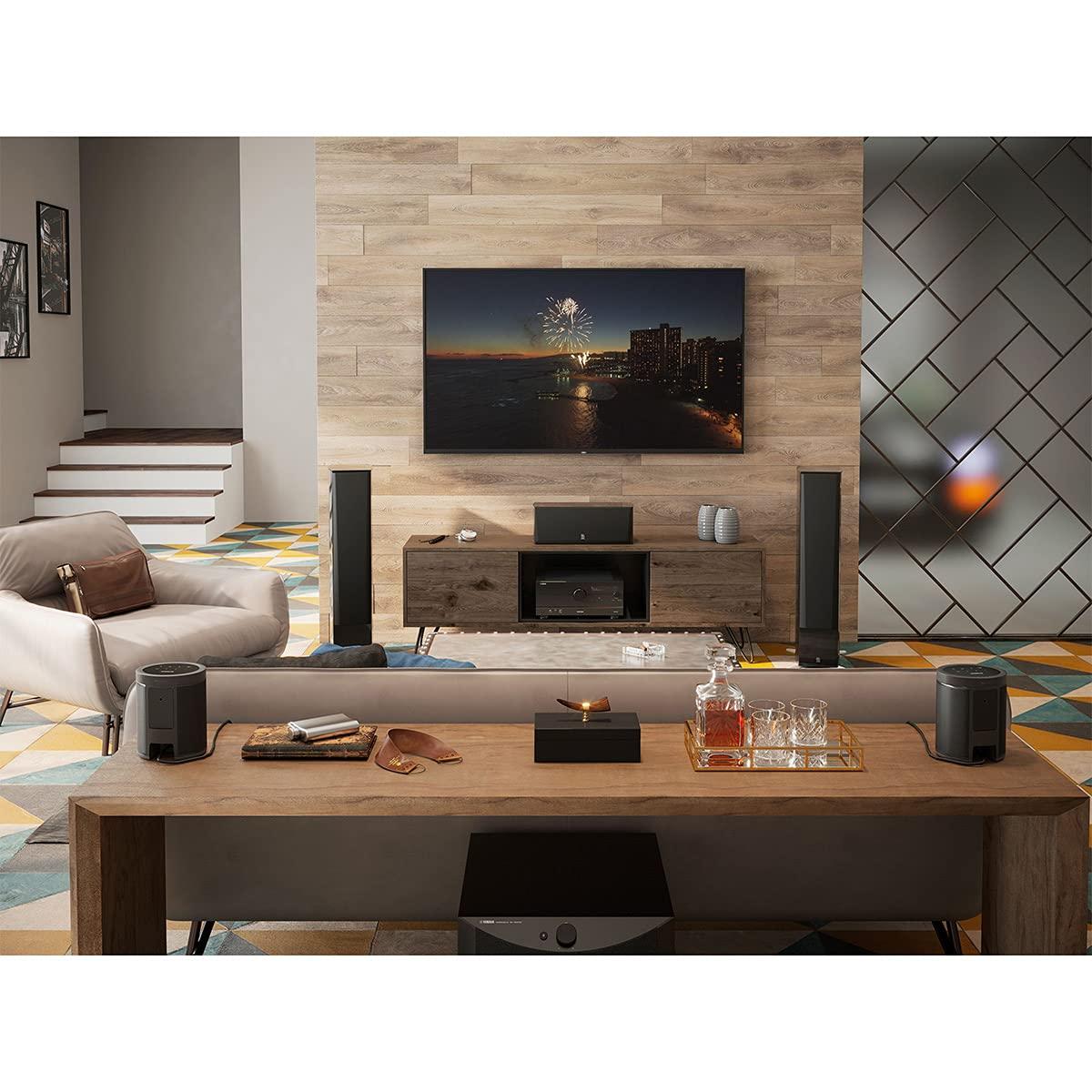 Yamaha Yamaha RX-A4A AVENTAGE 7.2-Channel AV Receiver 8K and 4K/120 HDMI, eARC, Dolby Atmos, DTS:X, Auro-3D, Surround:AI, Wi-Fi, Bluetooth, MusicCast