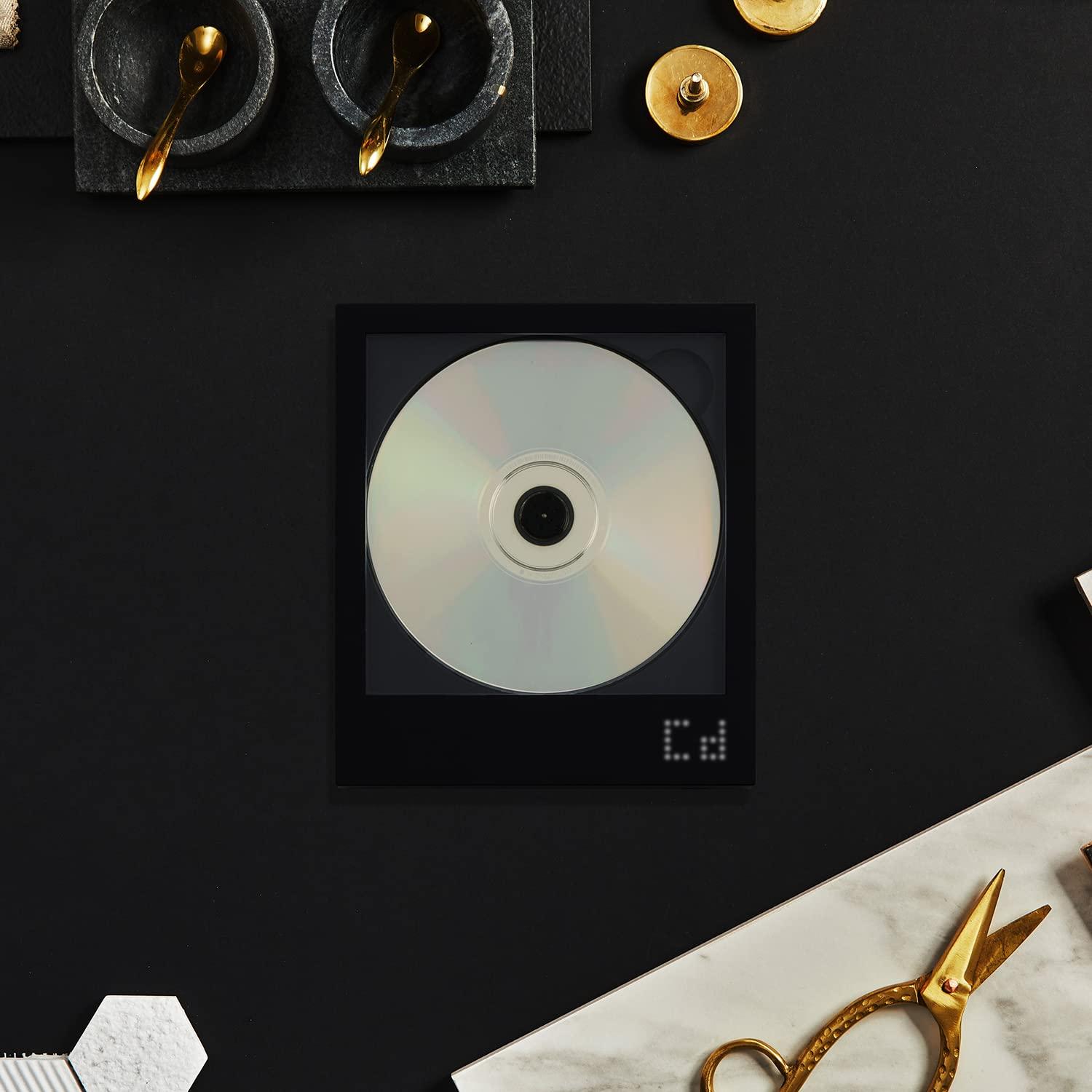 km5 Bluetooth CD Player Instant Disk Audio-CP1 (Black)