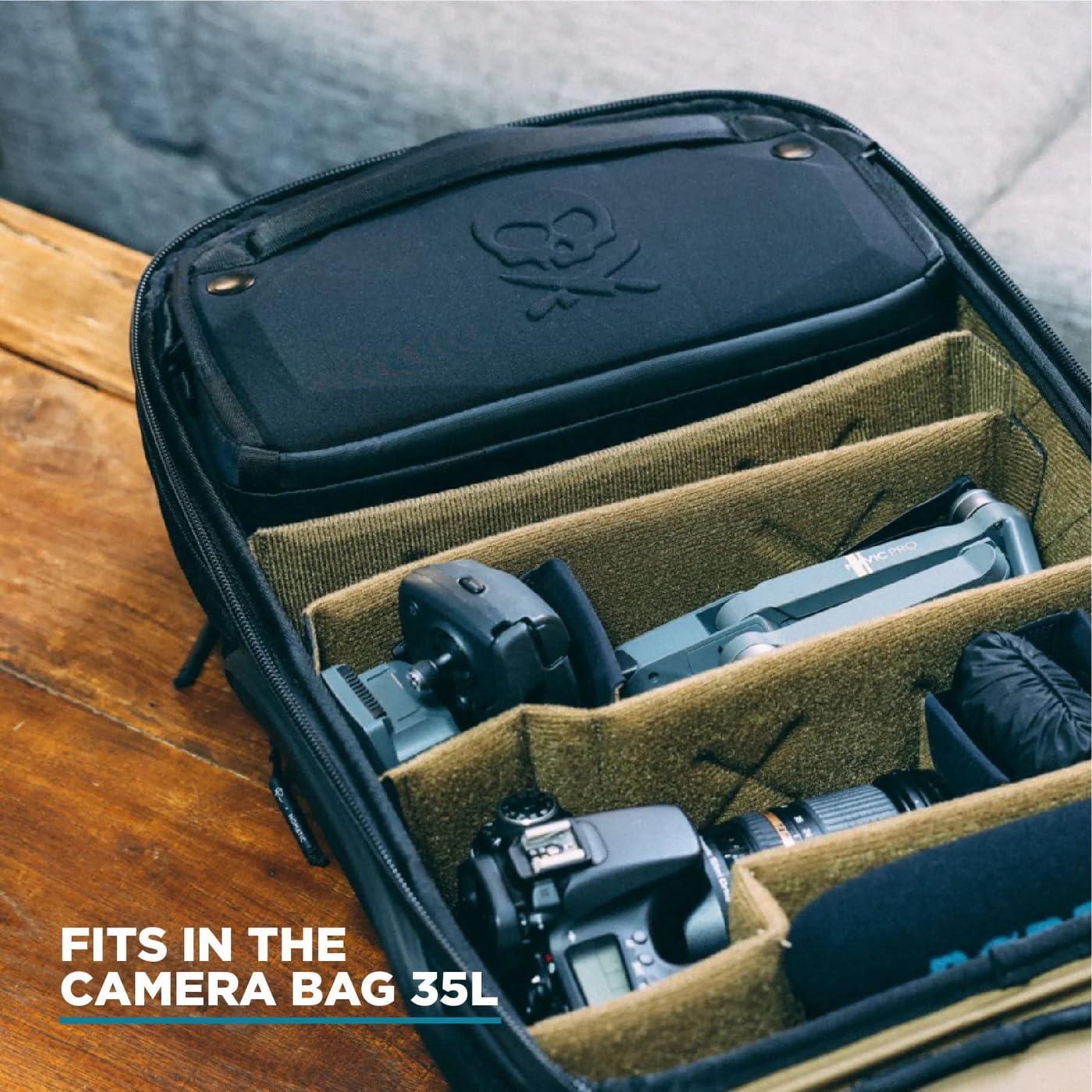 NOMATIC NOMATIC McKinnon Camera Sling 8L: Versatile Camera Bag for Photographers with Quick Access, Secure Storage for Mirrorless or DSLR Camera, Lightweight Crossbody Sling & External Tripod Attachment