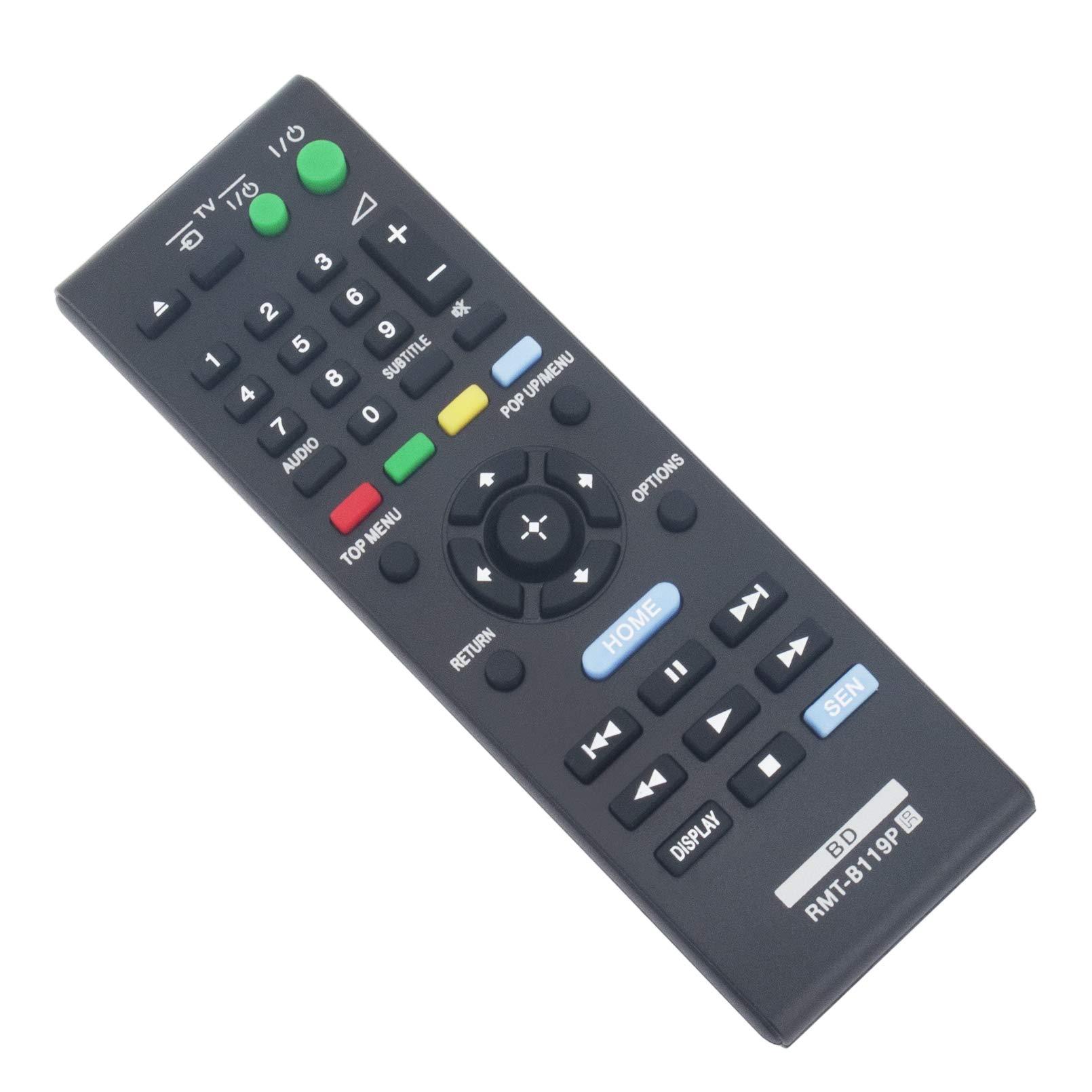 WINFLIKE RMT-B119P Replacement Remote Control fit for Sony Blu-ray Disc BDP-S470 BDP-S570 BDP-BX57 Bdp-bx57