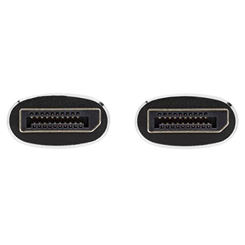 Tripp Lite Tripp Lite DisplayPort 1.4 Cable, 8K DisplayPort to DisplayPort Cable, 8K@60Hz, DP to DP, HDR, HBR3, HDCP 2.2, 4:4:4, BT.2020, Gold Plated M/M, 6 Ft, Black (P580-006-8K6)