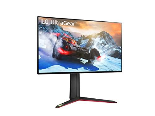 LG LG 27GP95R-B 27 Ultragear UHD (3840 x 2160) Nano IPS Gaming Monitor w/1ms Response Time & 144Hz Refresh Rate, NVIDIA G-SYNC Compatible & AMD FreeSync Pro, Adjustable Tilt, Height, Swivel & Pivot