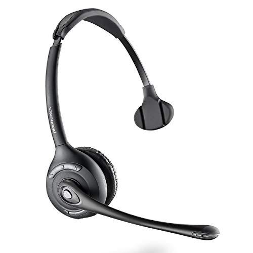 Poly (Plantronics + Polycom) Poly - CS510 Support Convertible Wireless Headset (Plantronics) - Over-the-Head One Ear/Monaural Headset - DECT 6.0 - Connects to Desk Phone - Telephone Headset