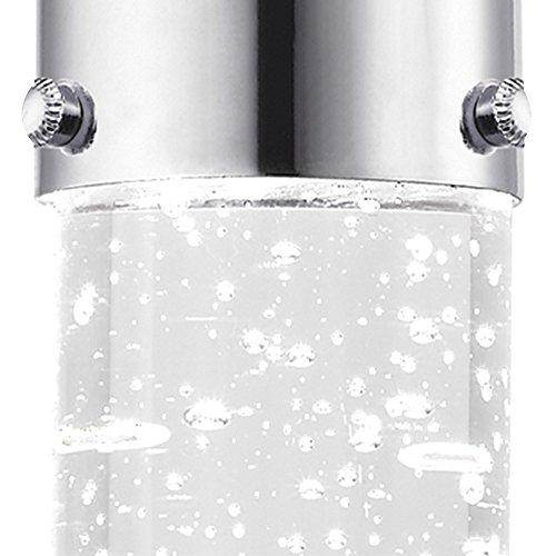 Westinghouse Lighting Westinghouse 6307900 Cava One-Light LED Indoor Mini-Pendant, Chrome Finish with Bubble Glass