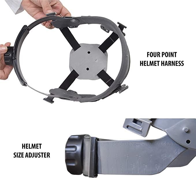 RK SAFETY RK Safety RK-HP34-BROWN Hard Hat Cap Style with 4 Point Ratchet Suspension, 2EA (Brown) - Set of 2