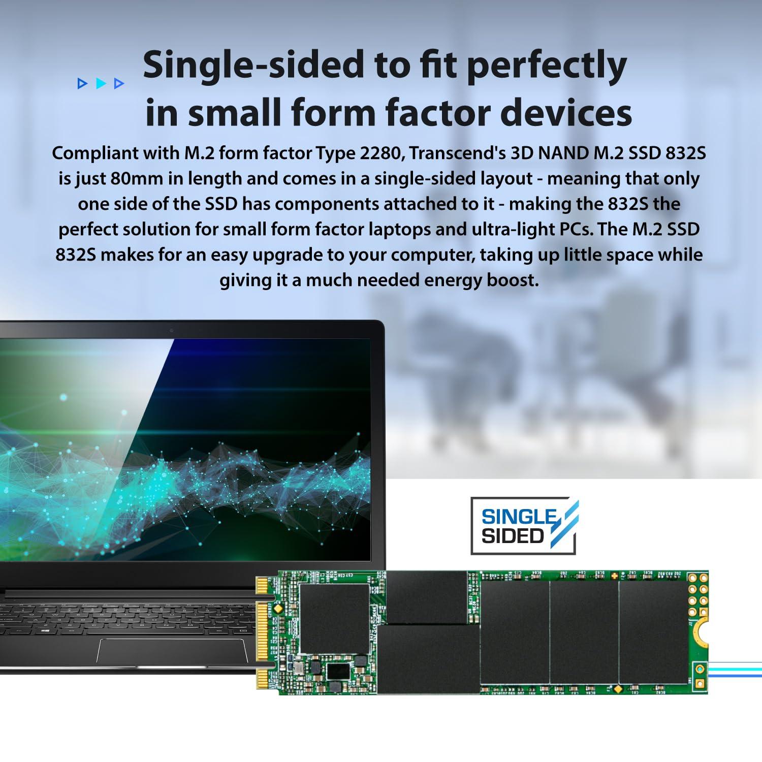 Transcend Transcend - 512GB Single Side M.2 2280 SSD