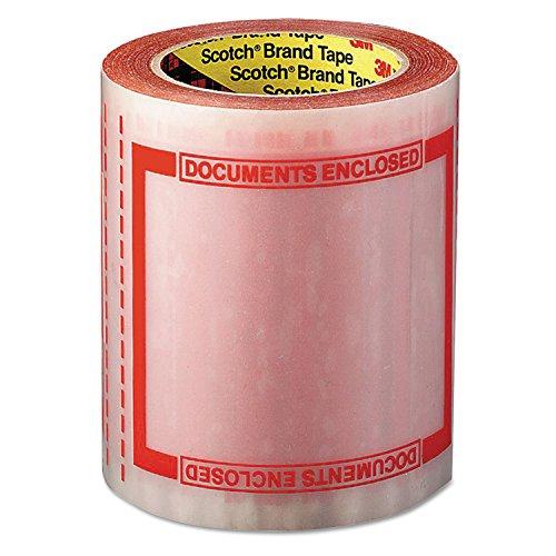 Scotch Scotch 82405 Pouch Tape, 5-Inch x6-Inch , 500 Pouches/RL
