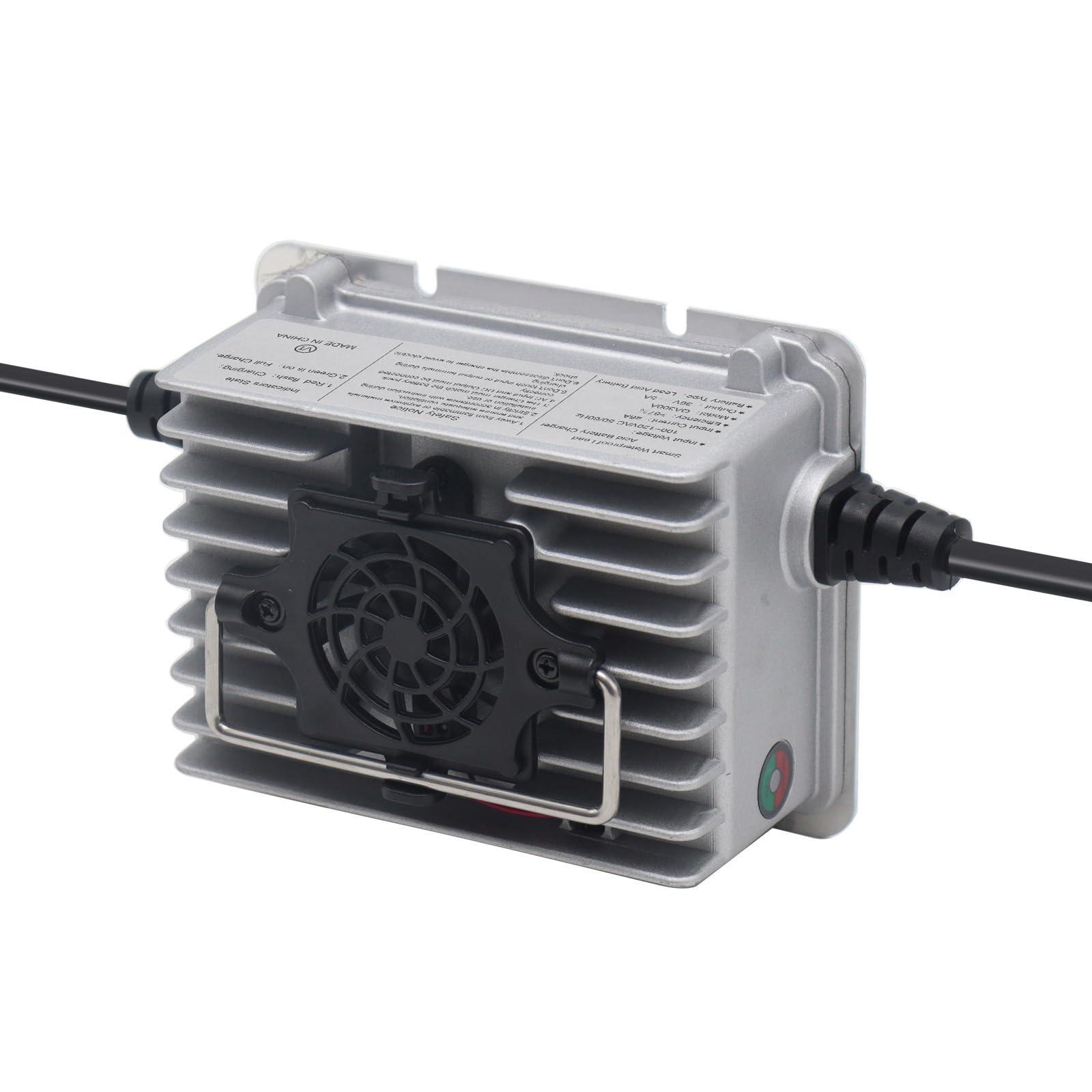 Abakoo 36V 5A Golf Cart Battery Charger for 36V Golf Cart Battery EZGO TXT Medalist, Fully Medalist36 Volt Trickle Charge D-Plug/powerwise Plug Automatic