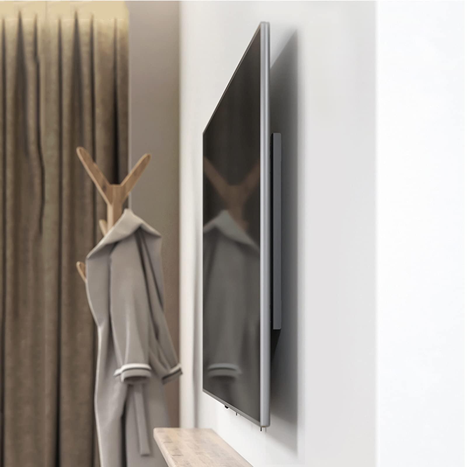 QTBH QTBH TV Mounts Universal TV Stand Heavy Duty Wall-Mounted TV Bracket Low Profile Fixed Wall TV Bracket 60"-100" Large Screen TV Holder, Max VESA 900x600mm Holds Up to 220lbs TV Stand TV Wall Mount