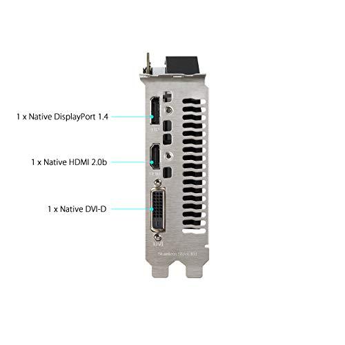 ASUS ASUS Phoenix NVIDIA GeForce GTX 1650 OC Edition Gaming Graphics Card (PCIe 3.0, 4GB GDDR6 Memory, HDMI, DisplayPort, DVI-D, Axial-tech Fan Design)