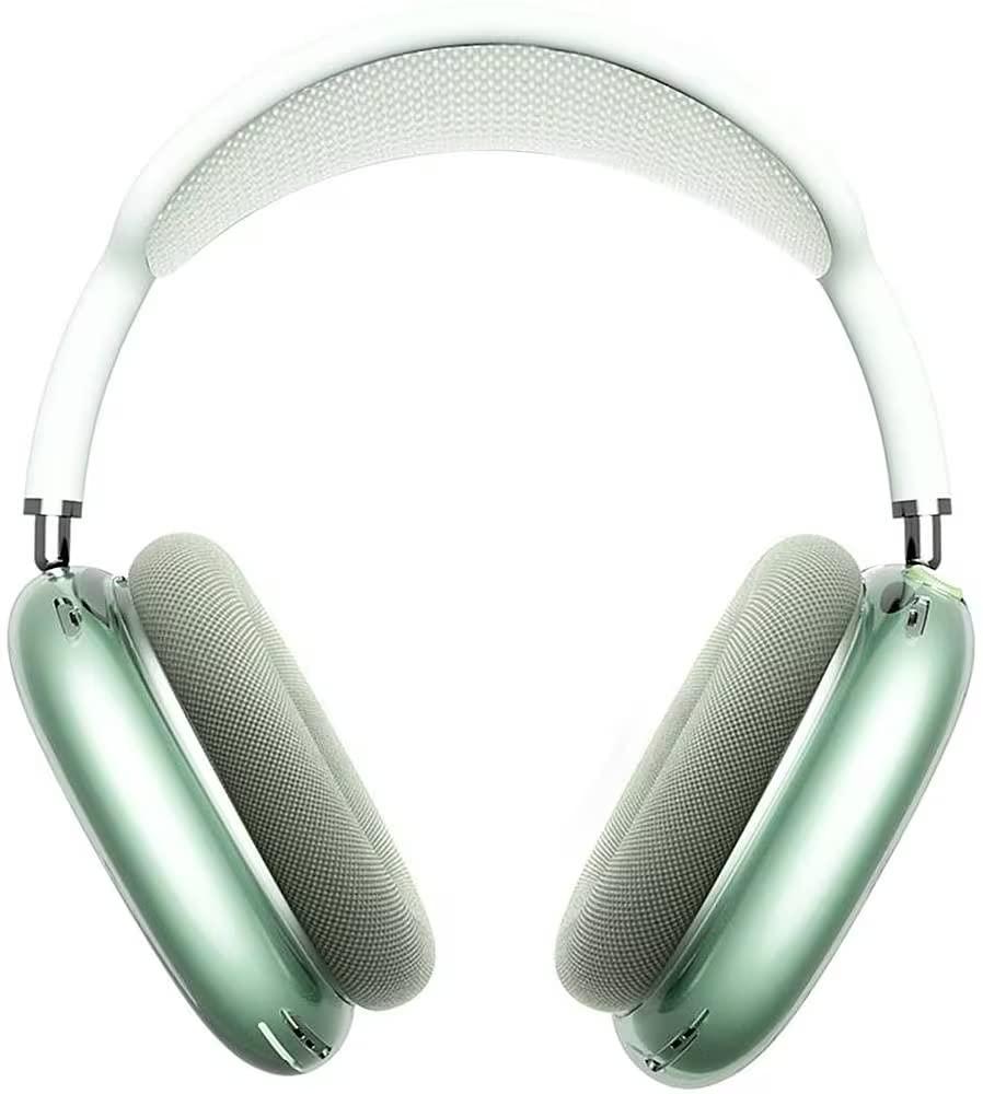 ZERODAMAGE SAHARA CASE SaharaCase Hybrid Flex Cover Case for Apple AirPods Max [Rugged] Headphone Protection Antislip Grip Slim (Transparent Green)