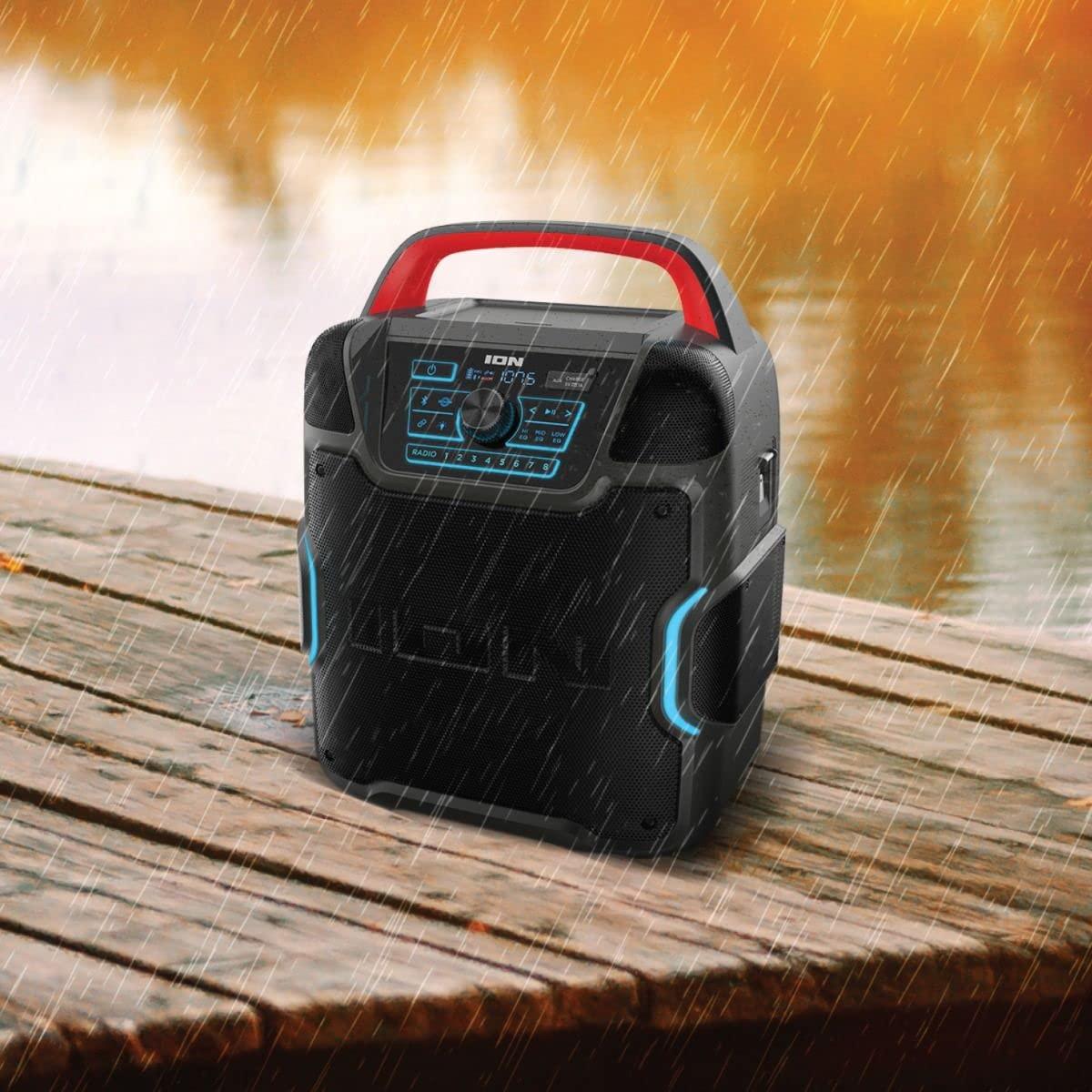 Ion iOn Audio Pathfinder 320 All Weather Bluetooth Speaker (Renewed), Black
