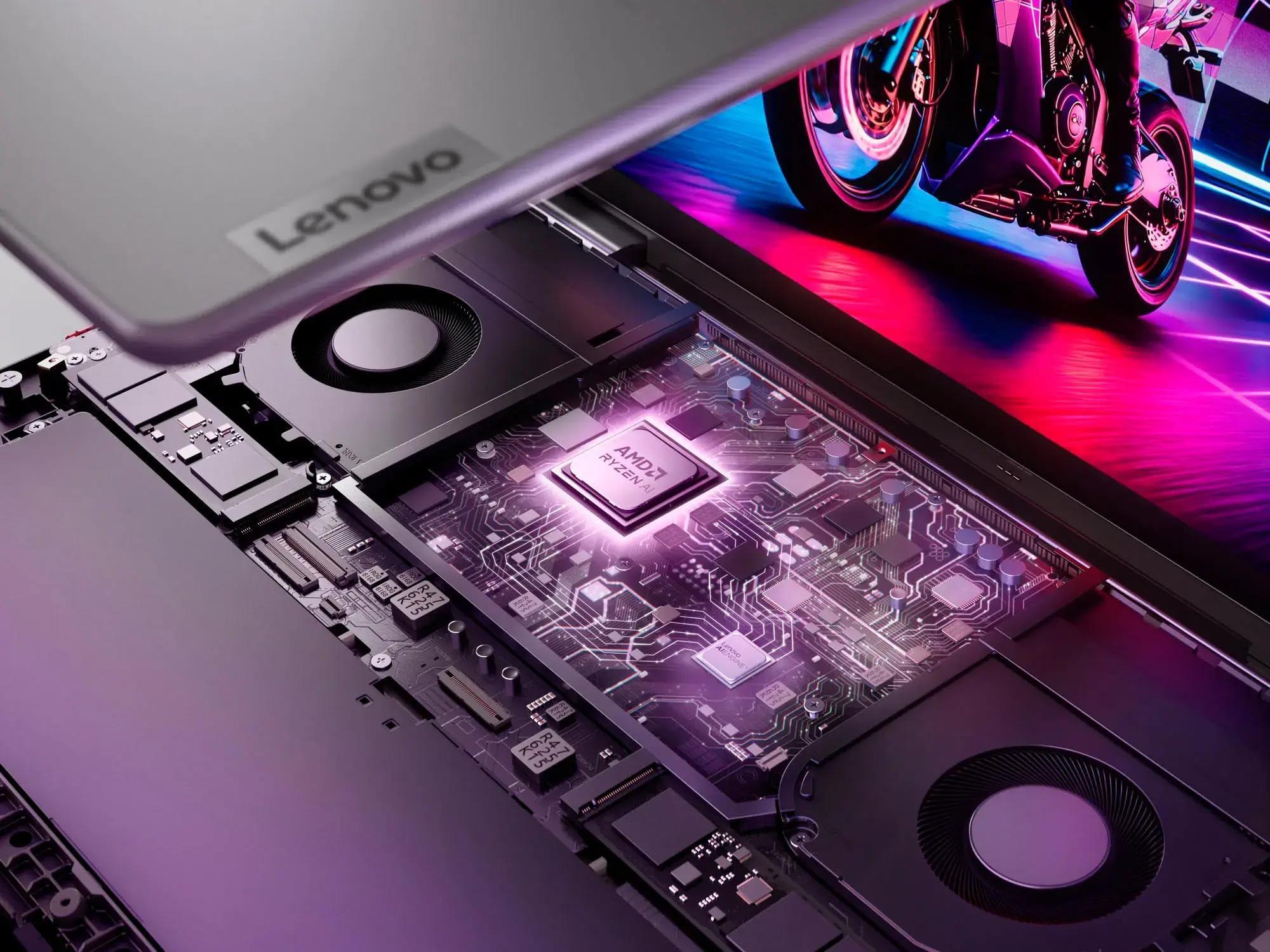 Lenovo Lenovo Yoga 7 2-in-1 16" 2K Touchscreen Laptop, AMD Ryzen 7 8840HS AI CPU (Beats Ultra 7-150U), 16GB RAM, 512GB SSD + 256GB Portable SSD, Backlit, Keypad, 3-in-1 External Storage Bundle, Win 11 Pro