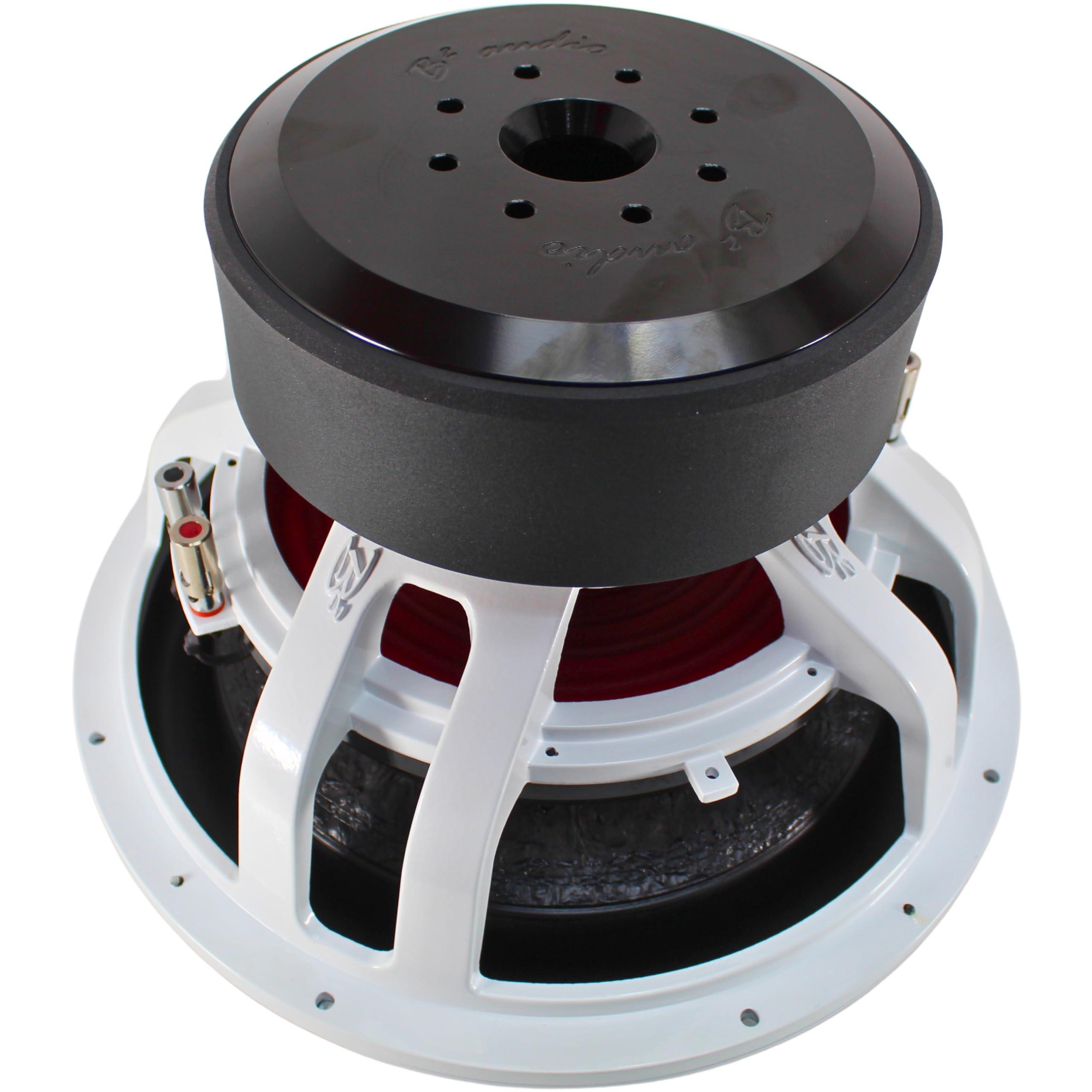 B2 Audio B2 Audio Rage Series v3 15\" 2000 Watt RMS Dual 2-Ohm 3\" Voice Coil Subwoofer