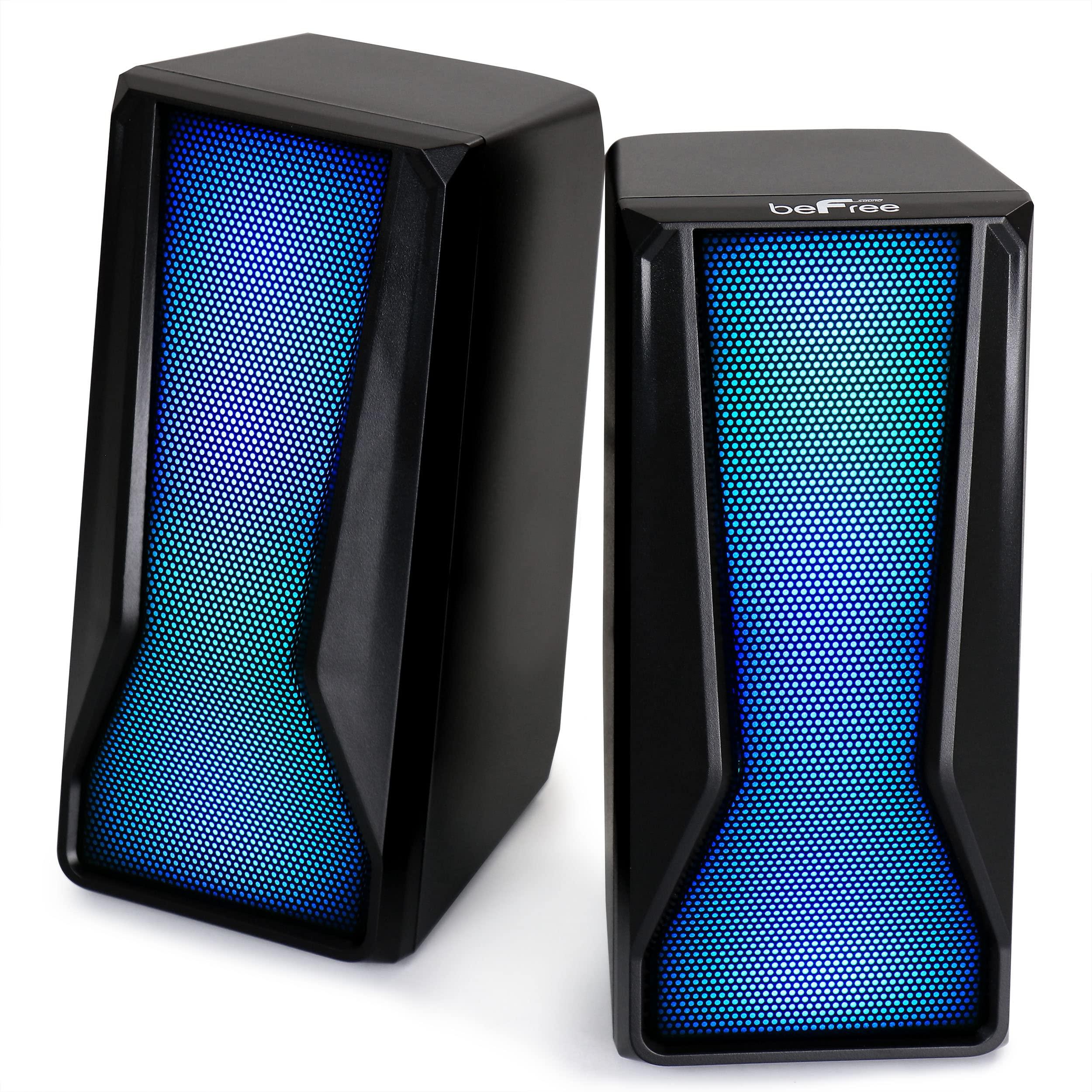beFree Sound beFree Sound Color LED Dual Gaming Speakers