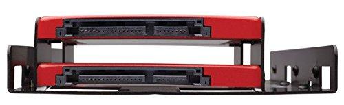 Corsair Corsair Dual SSD Mounting Bracket (3.5 Internal Drive Bay to 2.5\", Easy Installation) Black (Pack of 2)