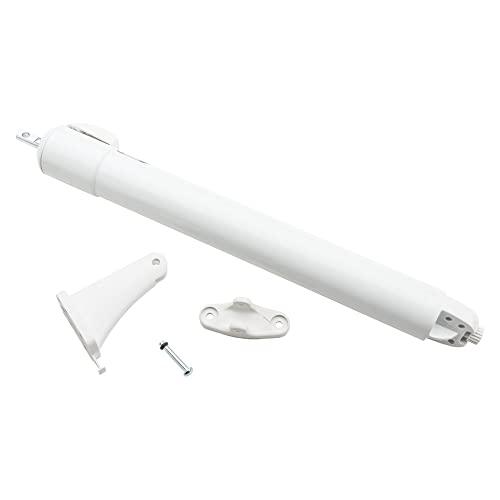 National Hardware National Hardware N279-002 V1370 Touch 'n Hold Door Closer in White,7/16"-14x72"