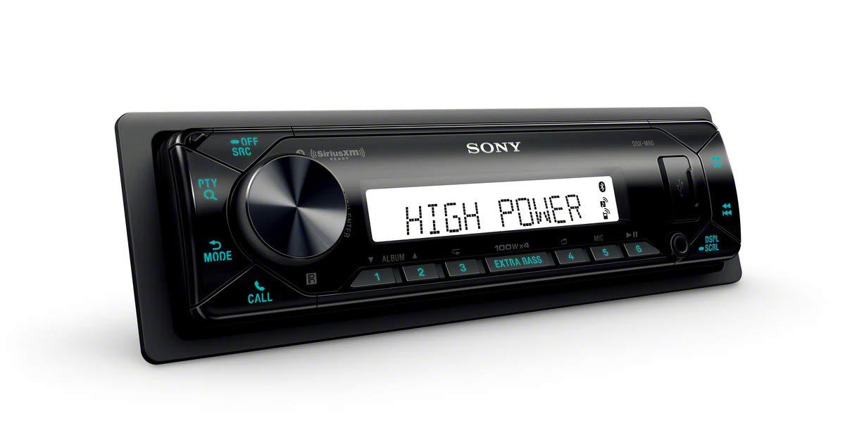 Sony Sony DSX-M80 High Power 45W X 4 Rms Digital Media Receiver with Bluetooth and SiriusXM Ready
