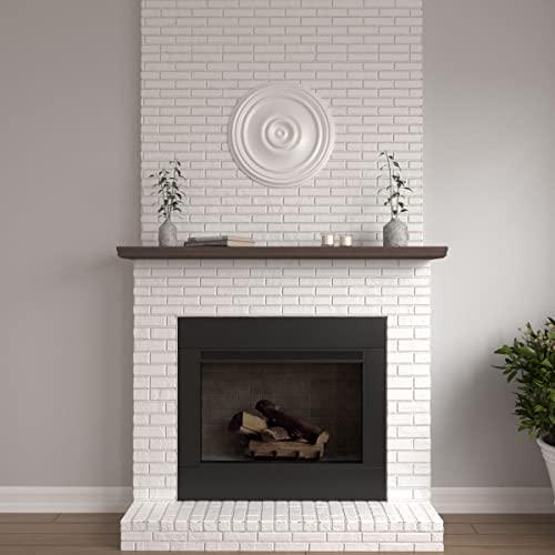 Ekena Millwork Ekena Millwork CM21RE Reece Ceiling Medallion, 21"OD x 1 1/4"P (Fits Canopies up to 6 3/4"), Factory Primed