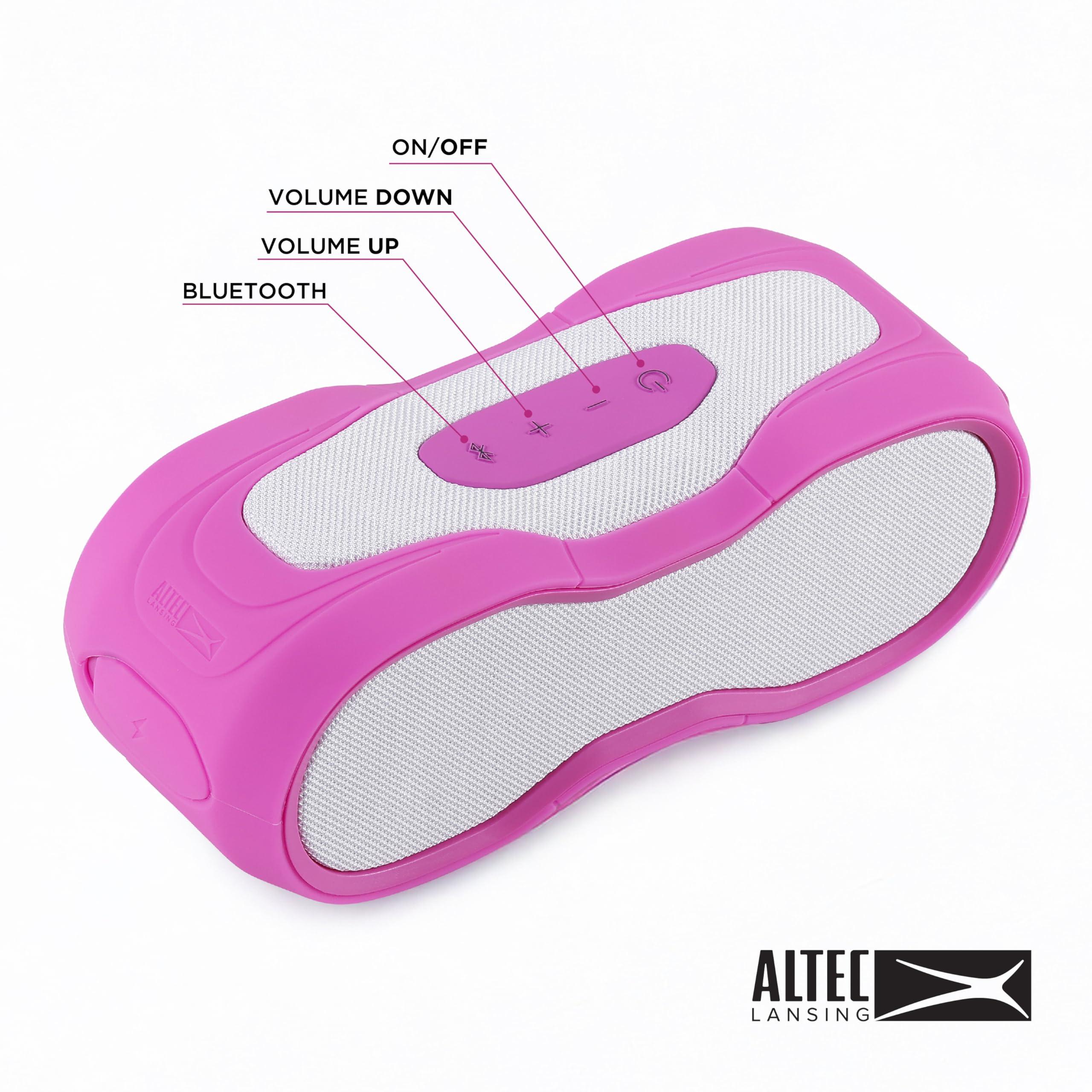 Altec Lansing Altec Lansing BoomJacket XL Wireless Bluetooth Speaker, Magnetic Waterproof Speaker, IPX7 Outdoor Speaker with 24H Playtime, Portable Speaker with Carabiner, Mountable, Quick Charge
