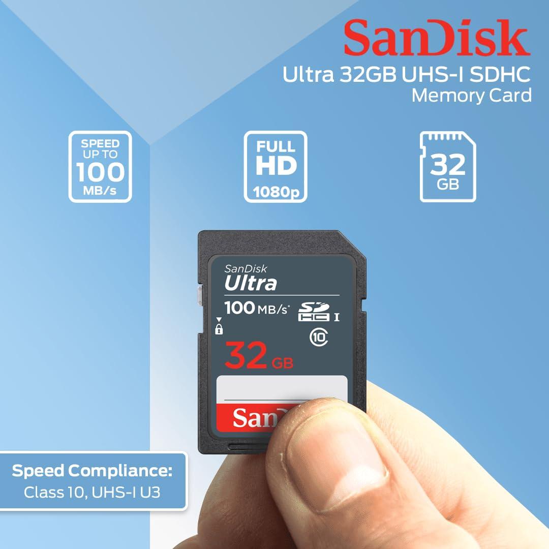 Panasonic Panasonic LUMIX FZ80D 18.1MP Point & Shoot Digital Camera Bundle with SanDisk Ultra 32GB Memory Card, Slinger Shoulder Bag, Camera Wrist Strap