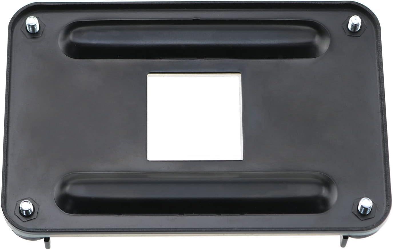 Jingelmall AM4 Backplane CPU Heatsink Mount Bracket Back Plate Motherboard CPU Fan CPU Fan Cooling Mounting Sheet Plate Water Cooling Mounting Sheet Plate for AM4 AMD Socket Genuine Quality (Black)