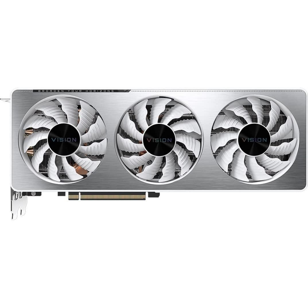 GIGABYTE GIGABYTE GeForce RTX 3070 Vision OC 8G (REV2.0) Graphics Card, 3X WINDFORCE Fans, LHR, 8GB 256-bit GDDR6, GV-N3070VISION OC-8GD REV2.0 Video Card
