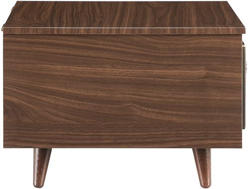 Crosley Crosley CR7023A-WA Serenade 8-in-1 Vinyl Record Player with 3-Speed Turntable, Bluetooth, AM/FM Radio, CD, Cassette, and Aux-in, Walnut