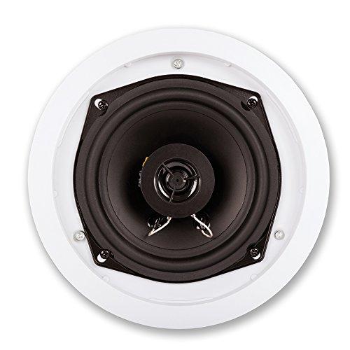 Acoustic Audio by Goldwood Acoustic Audio R191 in Ceiling/in Wall Speaker 2 Pair Pack 2 Way Home Theater 800 Watt R191-2PR