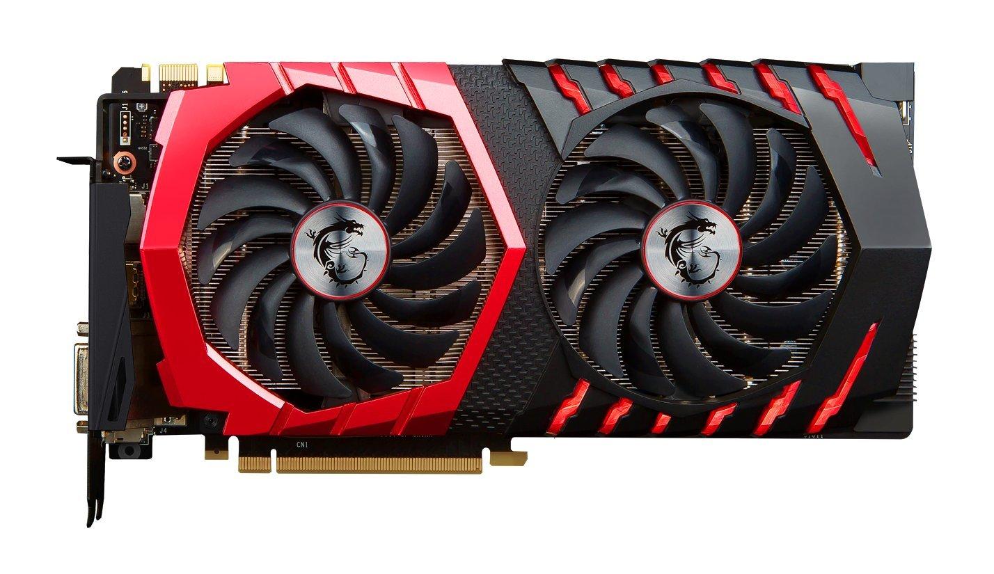 MSI MSI Gaming GeForce GTX 1070 8GB GDDR5 SLI DirectX 12 VR Ready Graphics Card (GTX 1070 GAMING X 8G)
