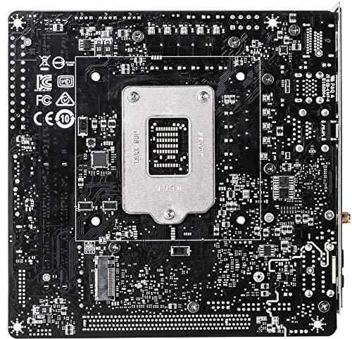 MSI MSI MEG Z490I Unify Gaming Motherboard (LGA 1200, Intel 10th Gen, M.2, USB 3.2 Gen 2, DDR4, Wi-Fi 6, SLI, CFX, Gigabit LAN, Thunderbolt 3, Mini-ITX)